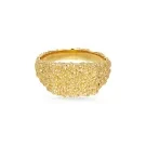 Jane Kønig Organic Signet Ring Gullforgylt sølv EBOSR-XJK23-G