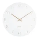 Karlsson Charm Engraved Numbers Wall Clock S Veggklokke KA5788WH