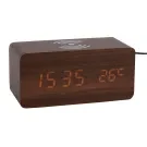 Karlsson Alarm clock Block w. phone charger Vekkeklokke KA5933DW