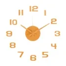 Karlsson DIY Sunset Numbers Veggklokke KA6001YE