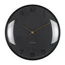 Karlsson Fuerte Dome Veggklokke KA6084BK