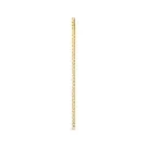 Jane Kønig Night Magic Chain Øredobbe Single Gullforgylt sølv NMCS-AW24-G