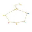 Hultquist Copenhagen Nova Armbånd Gullforgylt sølv S08142-G