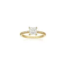 Sif Jakobs Ellera Quadrato Ring Gullforgylt sølv SJ-R42280-CZ-YG