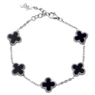 SKØR Clove Black Armbånd Rustfritt Stål SK0034