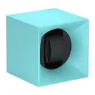 SwissKubik Startbox Turquoise Watch Winder 1 klokke Blå Plast SK01.STB012