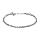 Tom Morris Wheat Chain Armbånd Rustfritt Stål TM00016