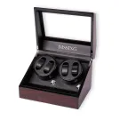 Dissing Watch Winder 4 klokker Rød Tre 0000271