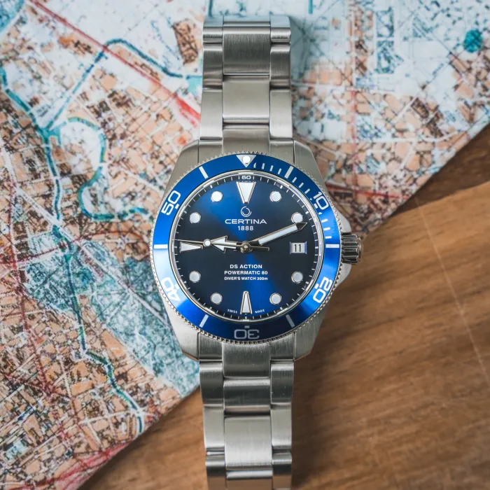 Certina DS Action Diver Powermatic 80 C0328071104100 - Ditur